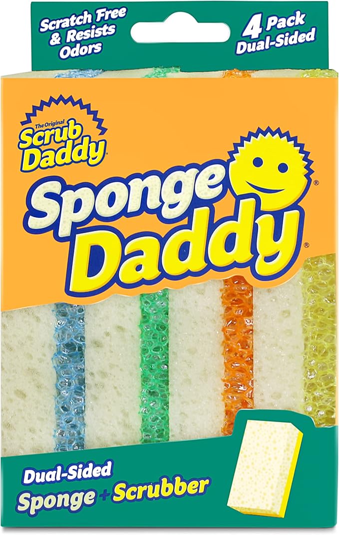 Scrub Daddy 4 Pack Sponge Daddy SPMVP by Scrub Daddy