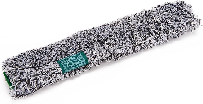 Unger Commercial Black Series 14" Power Washer Sleeve – High-Absorption Microfiber with Integrated Scrub Pad for Streak-Free Window Cleaning BS350
