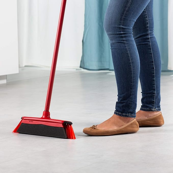Vileda 160496 DuActiva 2-in-1 Anti-Dust Broom Plus 2in1 Dustpan and Brush Set
