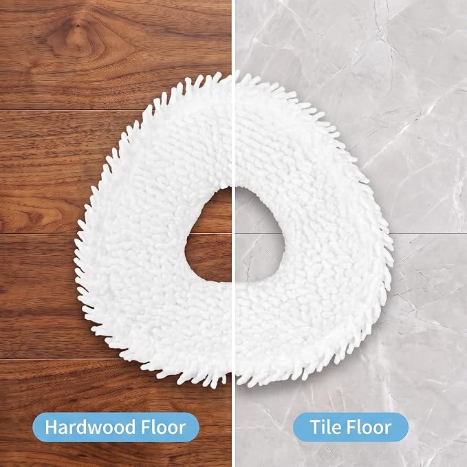 8-Pack Mop Pads for Narwal Freo Series | Reusable microfiber pads, strong absorption.Freo Pro X Ultra,Z Ultra,Z10,T10,J3,J4,J5,R10