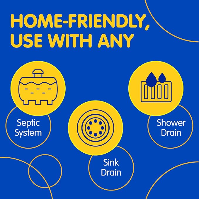 COMPAC HOME Plink Sink Drain Cleaner and Deodorizer, Air Fresheners for Garbage Disposal, Lemon Scented, Home Accessory Cleaning Products for Kitchen and Clogged Drain, 6 Tablets (Pack of 1)