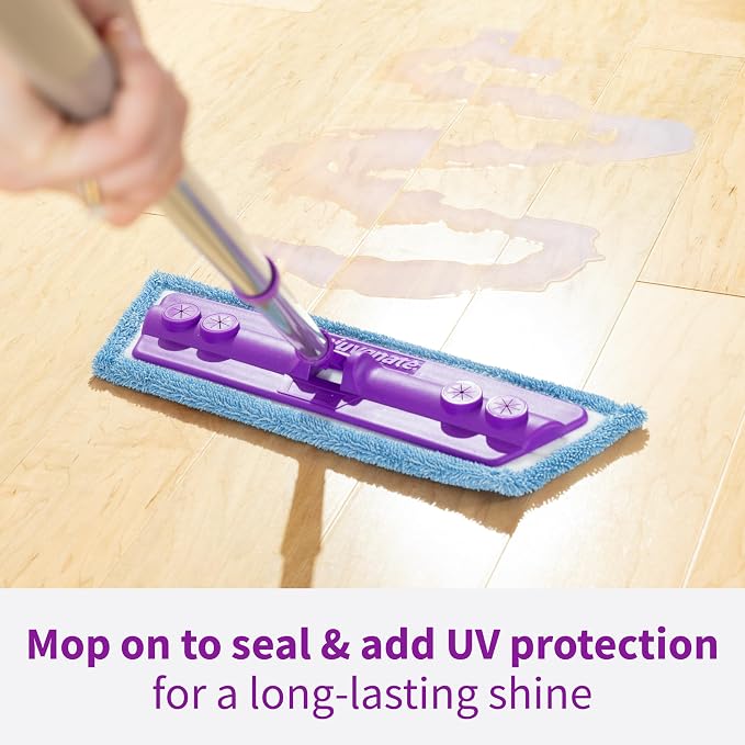 Rejuvenate All Floors Restorer, Fills Scratches, Shines & Protects, 6 Pack | 1-Coat Application Fills Scratches, Shines & Protects, Safe on Sealed Hardwood, Laminate, Vinyl, & Tile, Safe For Pets & Kids
