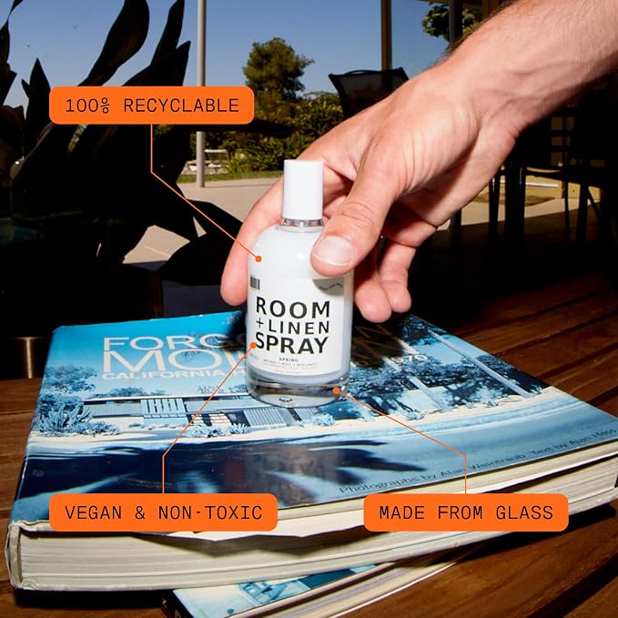 DedCool, Room + Linen Spray, 01 Taunt, Essential Oil Infused, 3 fl oz | Natural non-toxic formula freshens home, bedding, couch, closet & bathroom