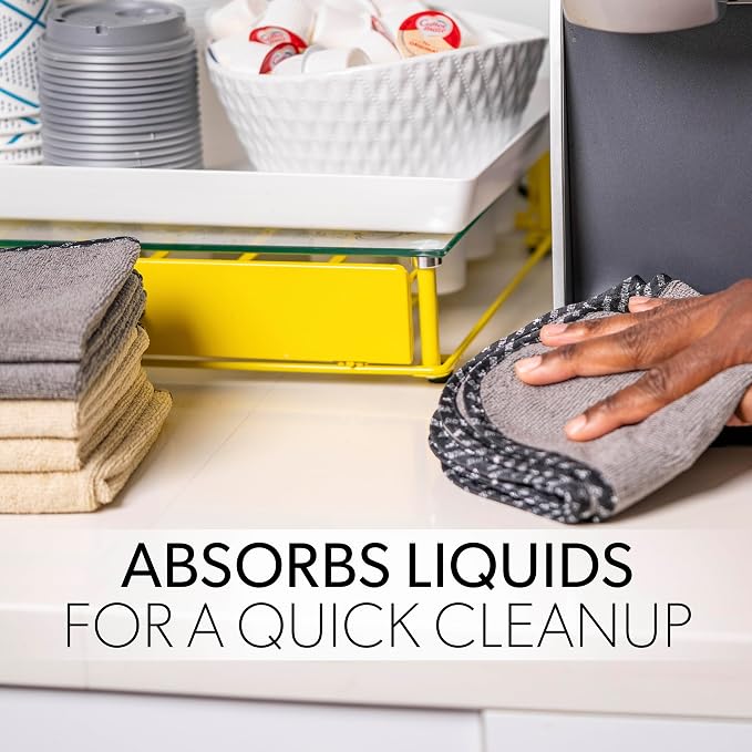 Chemical Guys, AllSwipe Multi-Purpose Microfiber Towels, 14 x 12, 6 Pack | Versatile microfiber towels for washing, drying, glass and interiors, soft and scratch-free, six per pack