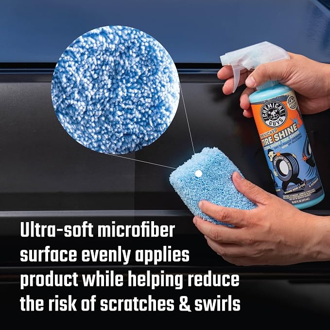 Chemical Guys, Premium Microfiber Applicator Pads, Soft Foam Core, 2 Pack | Ultra-soft foam-core pads apply sealants, dressings and interior products evenly, reusable and machine washable