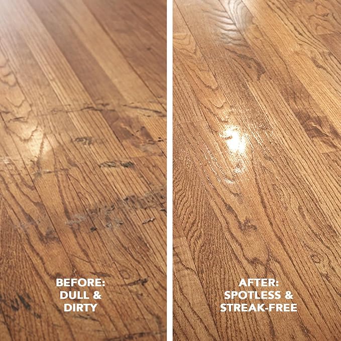 Weiman Hardwood Floor Cleaner - 128 Ounce Refill - Finished Engineered Hardwood Floors