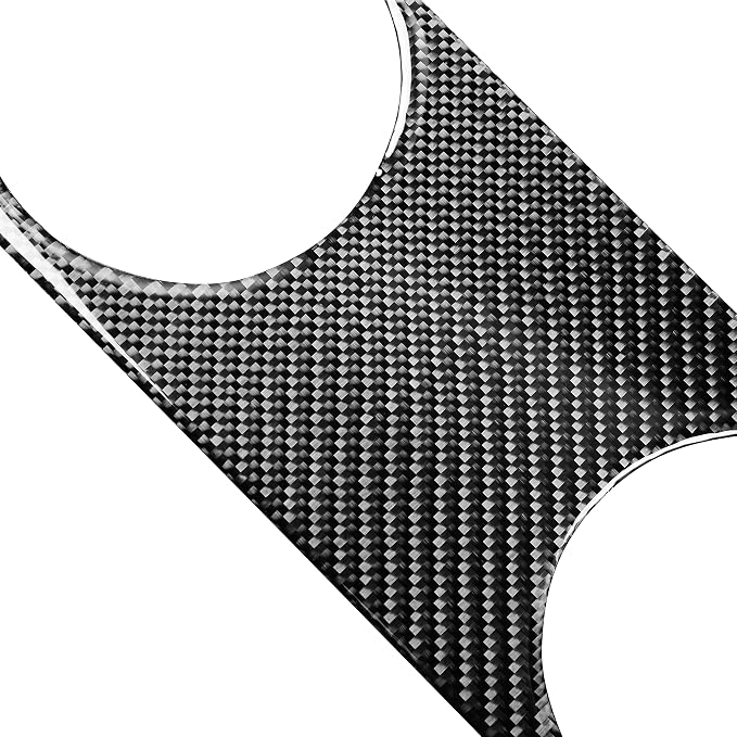 Real Carbon Fiber Trim for Ford Mustang GT Shelby Accessories | for 2005 2006 2007 2008 2009，Central Consoles Air Vent Outlet，Thick Overlay Sticker Decal