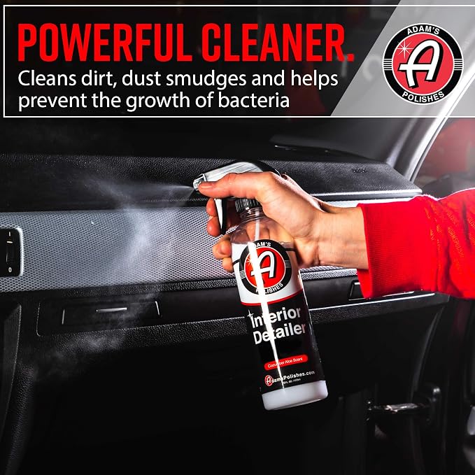Adam's Polishes Interior Detailer Gallon (Cucumber Aloe) - Total Car Interior Cleaner, Protectant & Dressing | All Purpose Cleaner & Leather Conditioner | Vinyl, Dashboard, Screen, Seat Cleaner