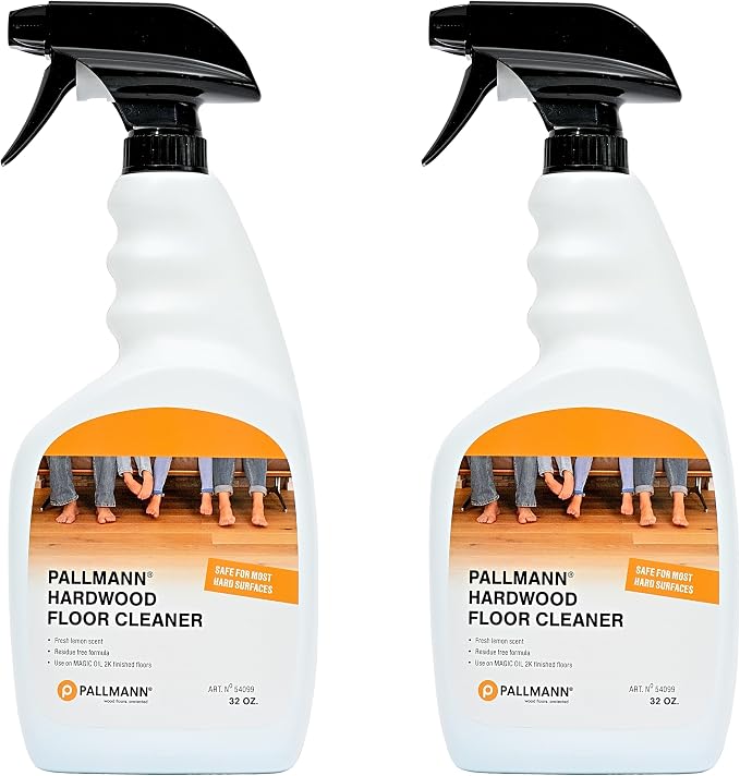 Pallmann Hardwood Floor Cleaner Spray 32oz / 2-Pack