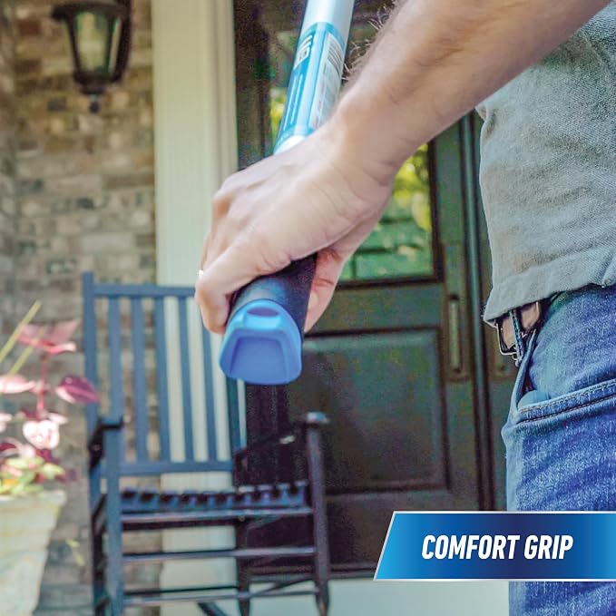Unger Professional Connect & Clean 3’-6’ Aluminum Telescopic Extension Pole with Locking Cone & Quick-Flip Clamp – Compatible with Cleaning Tool Attachments, Window Cleaning & Dusting Tool