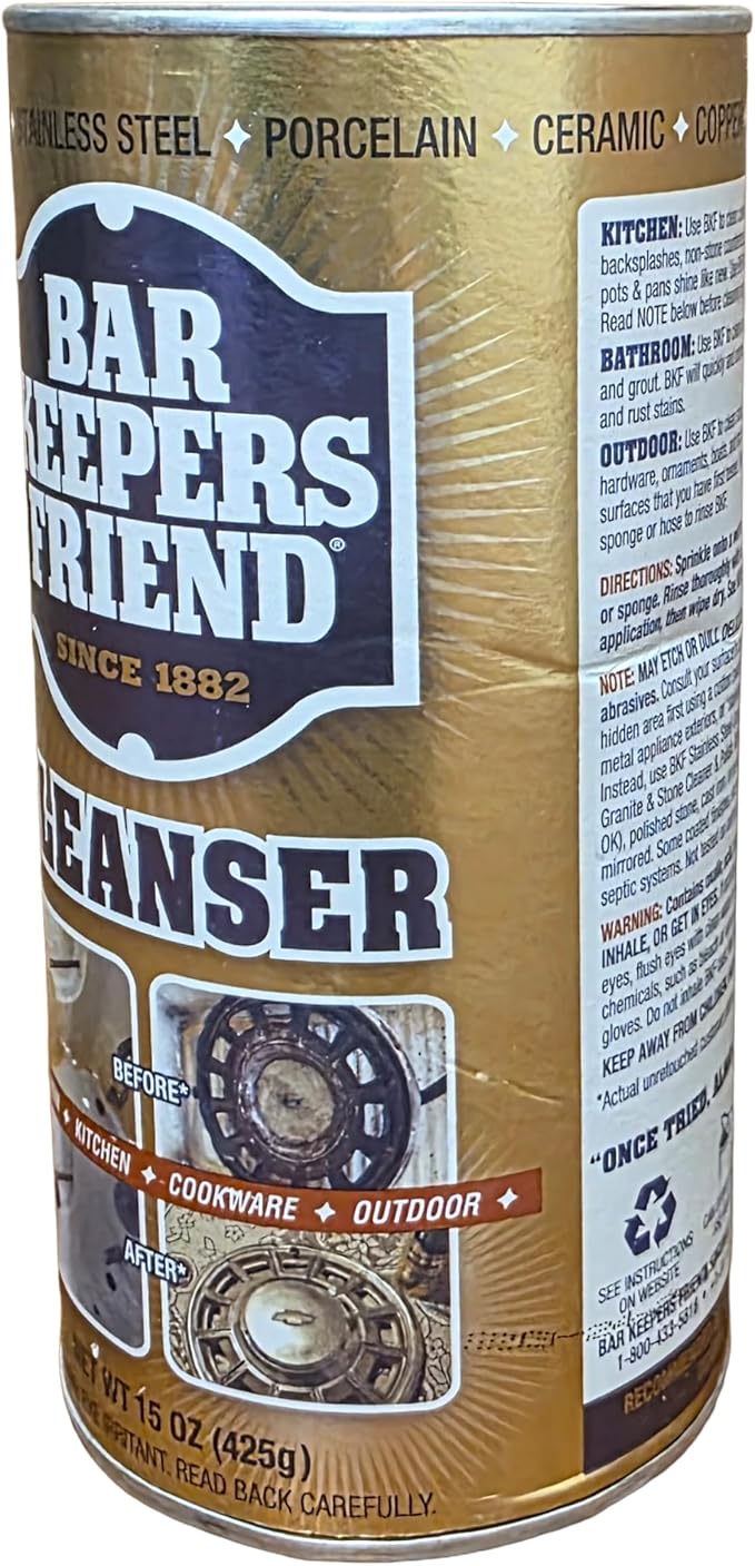 Bar Keepers Friend® Cleanser & Polish: 15 OZ