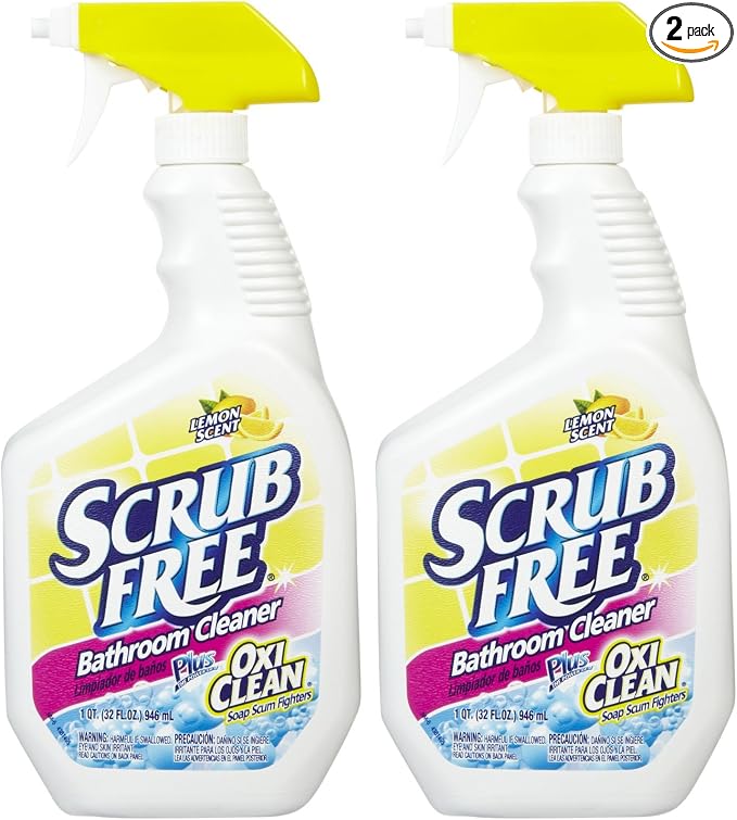 Scrub Free Soap Scum Cleaner - Lemon - 32 oz - 2 pk