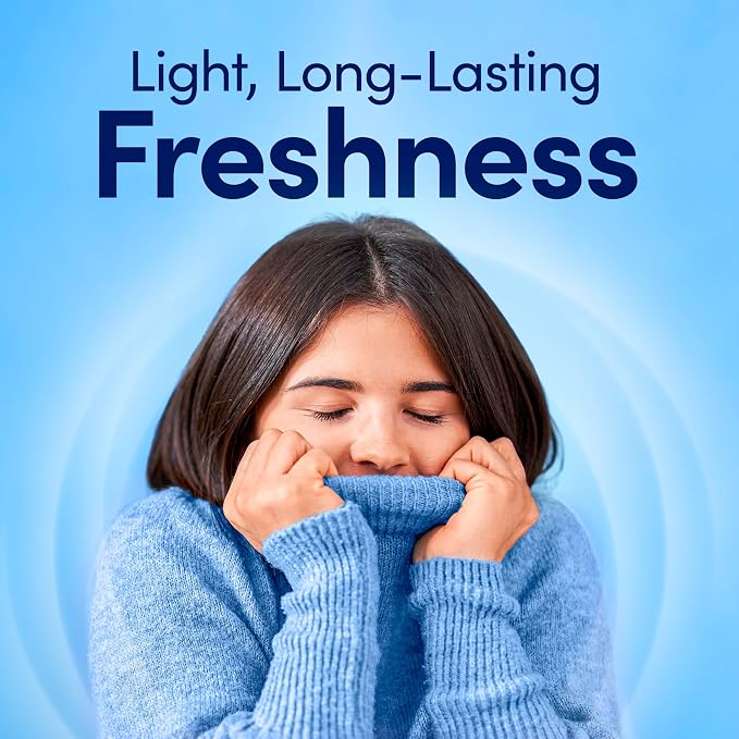 Downy Light Laundry Scent Booster Beads, Ocean Mist Scent, 24 OZ, In-Wash Fabric Beads Designed To Be Gentle With A Light Boost Of Scent, No Heavy Perfumes