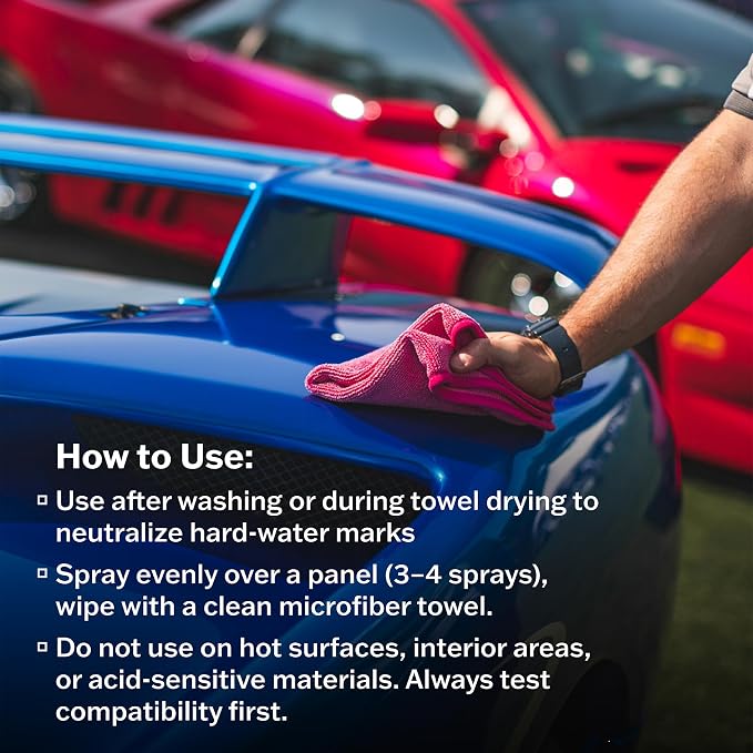 KOCHCHEMIE - Finish Spray Exterior Quick Detailer with Limescale Remover - Cleans, Maintains, and Preserves External Vehicle Surfaces, Glass, and Plastics; Ideal for Quick Finishing (1 Liter)