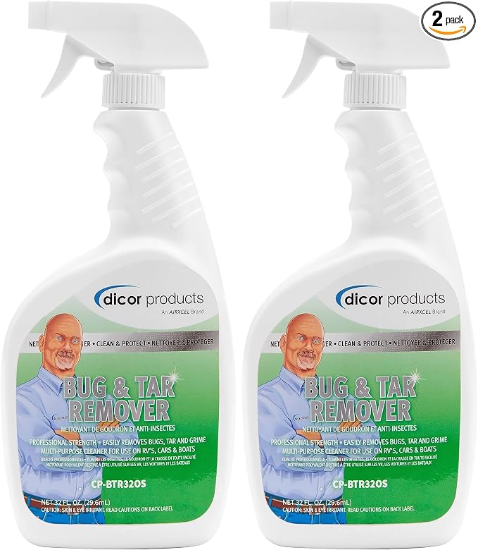 Dicor CP-BTR320S Bug & Tar Remover - 32 oz. (Pack of 2)