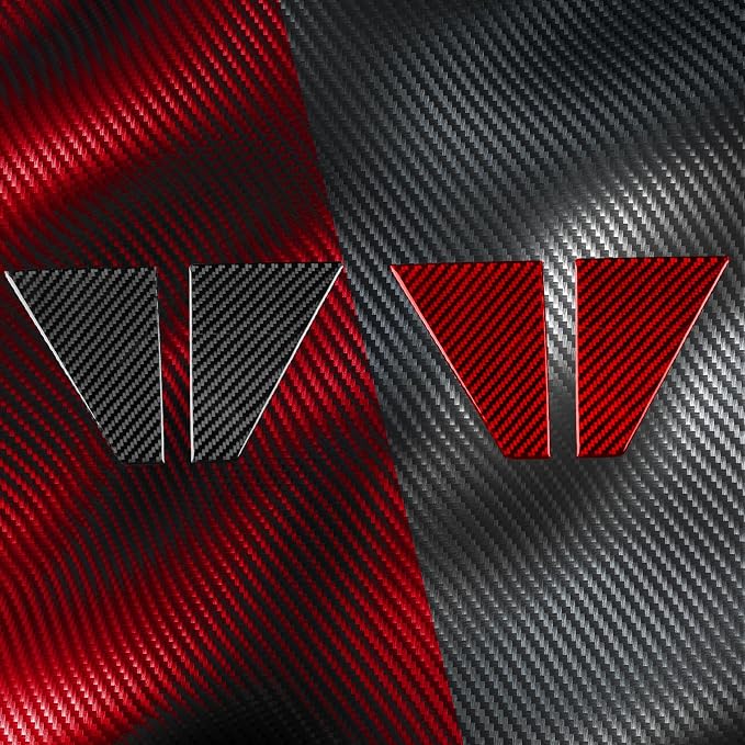 Carbon Fiber Center Console Stickers Fit for Audi A3 8Y S3 2021-2025 | Trim Center Console Navigation Display Side | Accessories | Anti-scratch