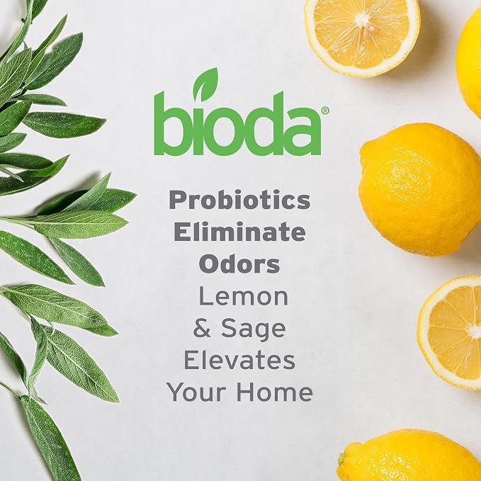 Bioda Multi-Purpose Probiotic Enzyme Cleaner and Deodorizer | Enzyme Cleaner, Trash Can Deodorizer, Pet Stains and Odors, Drains, Floors, Bathrooms, Toilets, Made in USA, 1 Gallon