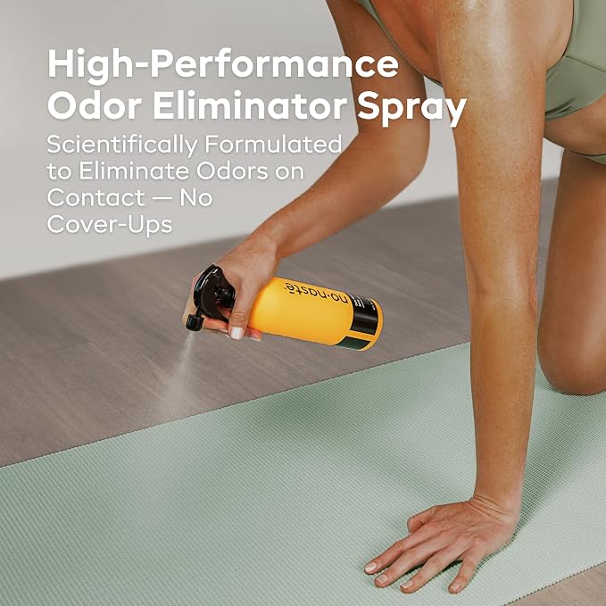 Nonaste Shoe, Sneaker & Gym Bag Odor Eliminator Spray, 16 oz, Pack of 1 | Spray Eliminates Odor in Shoes, Sneakers, Gym Bags, Sports Gear & Yoga Mats. Long-Lasting, Fabric-Safe Refresher