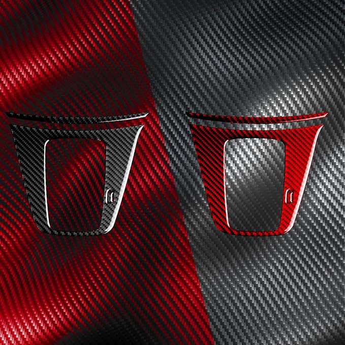 Real Carbon Fiber Trim for Honda CRV Accessories | for CR-V 2012 2013 2014 2015 2016 Center Control Gear Shift Panel Cover Sticker Interior Thick Overlay Decal