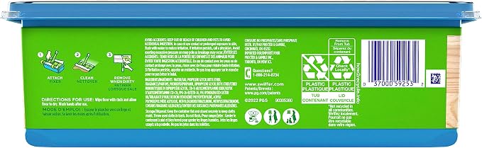 Swiffer Heavy Duty Mop Wet Multi-Surface Cloth Refills for Floor Mopping and Cleaning, Hardwood Floor Cleaner, 20 count