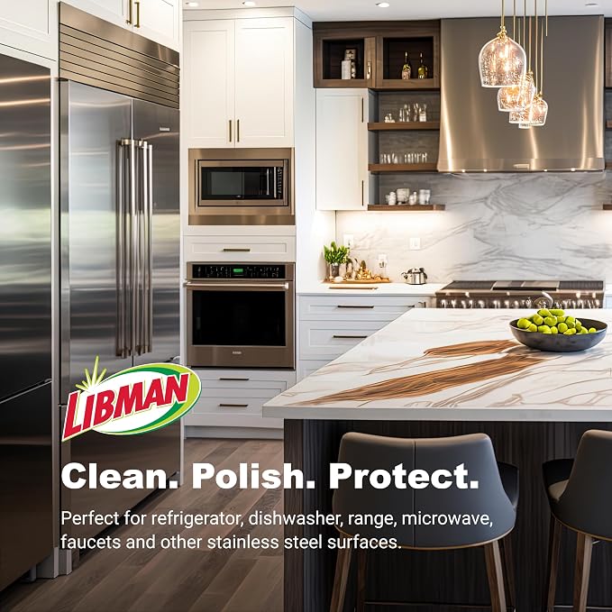 Libman Liquids Stainless Steel Cleaner & Protectant