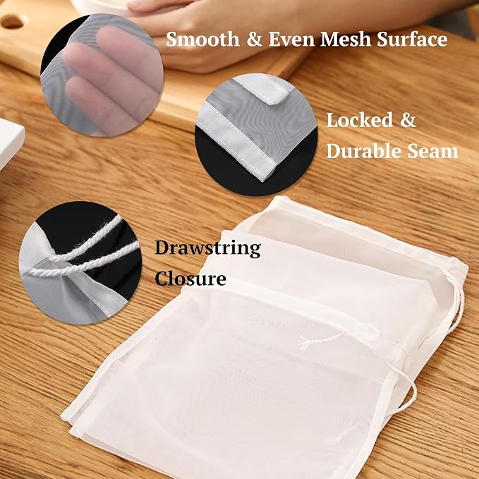 Double-Layer Steel Wire Cleaning Cloth - Non-Scratch Wire Dishcloth Rag Heavy Duty Scrub Pads Multi-Purpose Silver Mesh Scouring Pads for Dishes, Pots, Pans (20PCS)