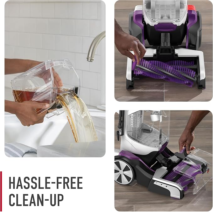 Hoover SmartWash Pet Automatic Carpet Cleaner Machine with Spot Chaser Wand | Deep Cleaning Carpet Shampooer Machine, Pair with a Hoover Carpet Cleaner Solution for a Bright, Refreshed Home