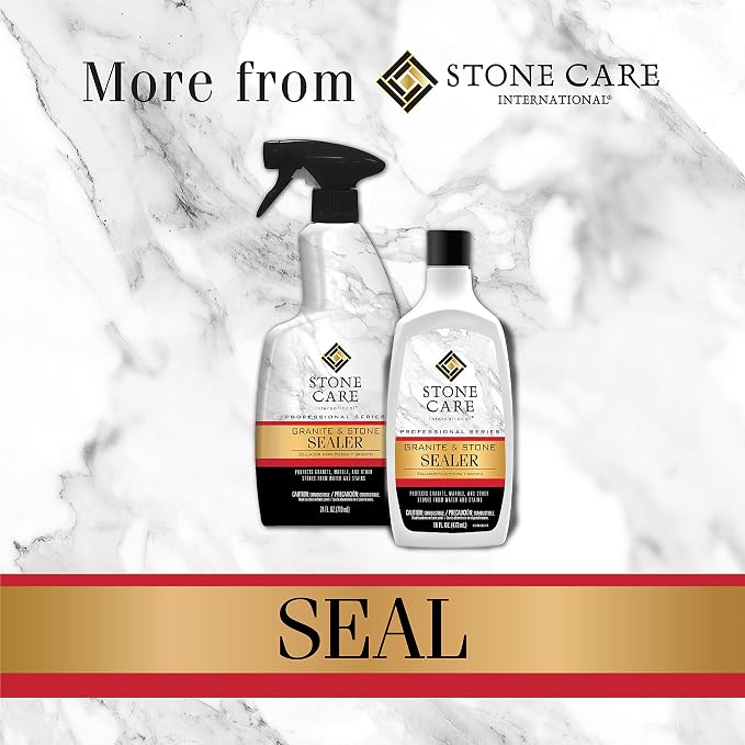 Stone Care International Granite Cleaner - 32 Fluid Ounces Granite & Stone Tile Travertine Limestone Slate Clean