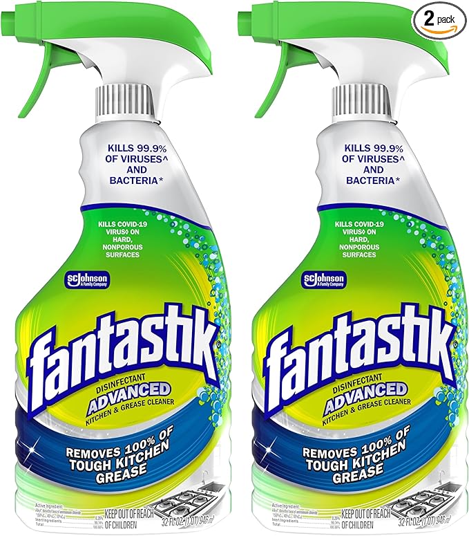 Fantastik Advanced Kitchen and Grease Cleaner 32 fl oz (Pack of 2)