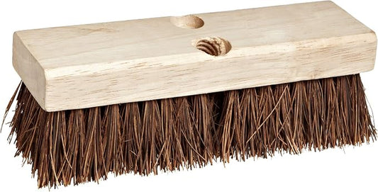 Weiler 44428 9" Block Size, 5 X 14 No. Of Rows, Wood Block, Palmyra Fill, Deck Scrub Brush