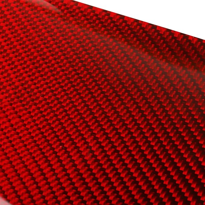 Real Carbon Fiber Trim for Ford Mustang Accessories | for 2009 2010 2011 2012 2013 2014 Reading Lamp Cover Light Panel Interior Thick Overlay Decal 2PCs