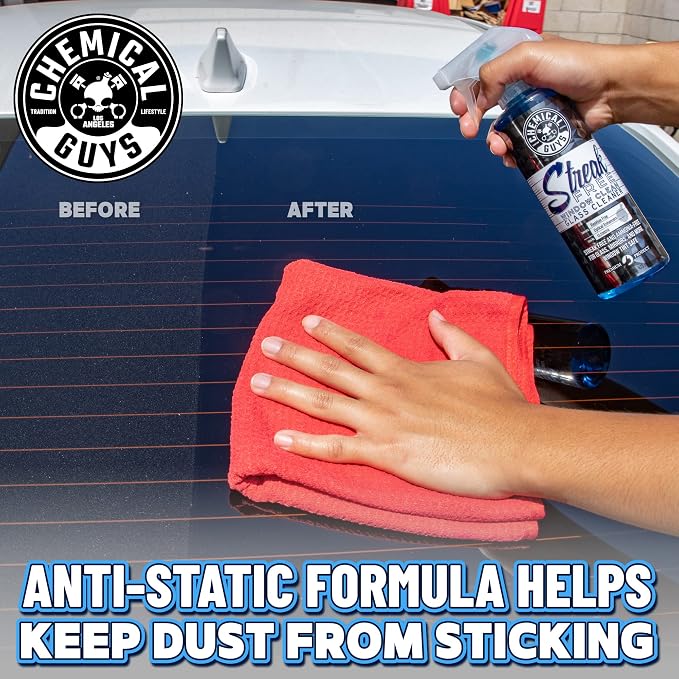 Chemical Guys, Streak-Free Glass & Window Cleaner, Ammonia-Free, 1 Gallon