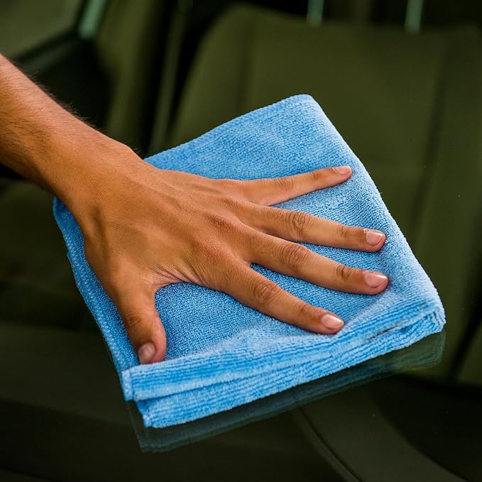 Chemical Guys, 9-Piece Interior Car Cleaning Kit, Cleaner, Gel, Brushes | Sticky Icky Car Cleaning Gel, detailing brushes, and microfiber towels, complete car interior cleaning and refresh bundle