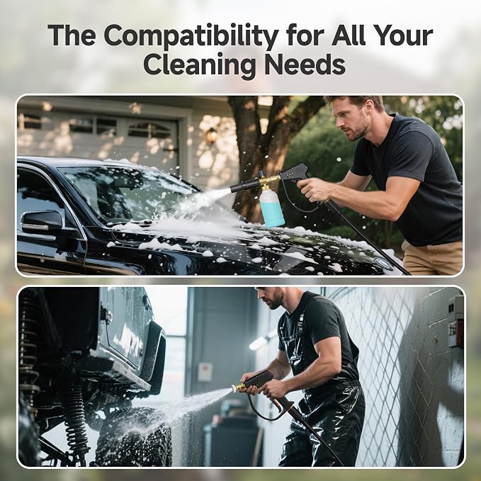Giraffe Tools Pressure Washer Short Gun for Car Wash