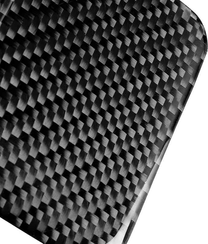 Real Carbon Fiber Trim for Subaru Accessories | for Scion FR-S 2013-2016 / Toyota 86 2016-2020 Center Control Gear Shift Box Cover Interior Thick Overlay Decal