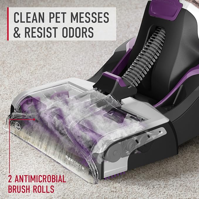 Hoover SmartWash Pet Automatic Carpet Cleaner Machine with Spot Chaser Wand | Deep Cleaning Carpet Shampooer Machine, Pair with a Hoover Carpet Cleaner Solution for a Bright, Refreshed Home