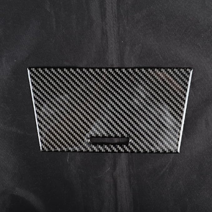 Real Carbon Fiber Trim for Toyota Camry Accessories | for 2012 2013 2014 Center Storage Box Panel Sticker Interior Thick Overlay Decal