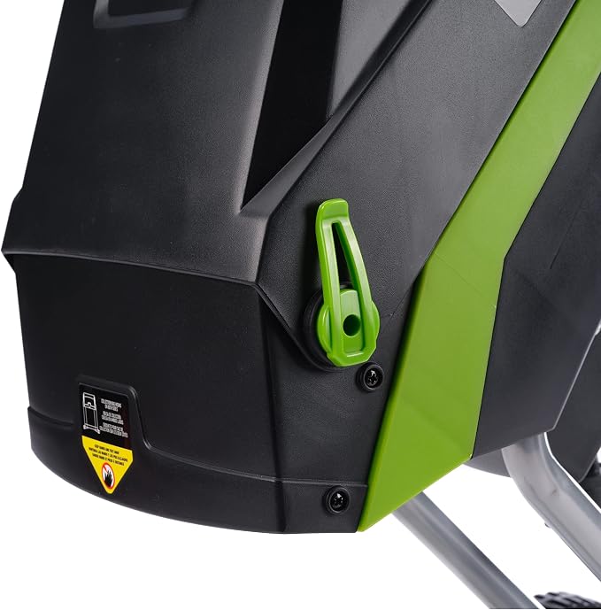 Earthwise GS015 15-Amp Electric Corded Chipper/Shredder with Collection Bag