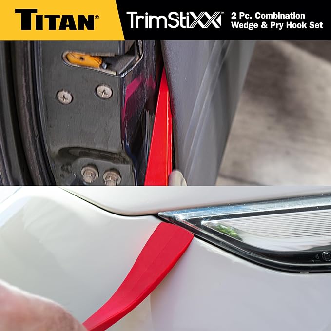 Titan 11568 2-Piece Combination Wedge and Pry Hook Set
