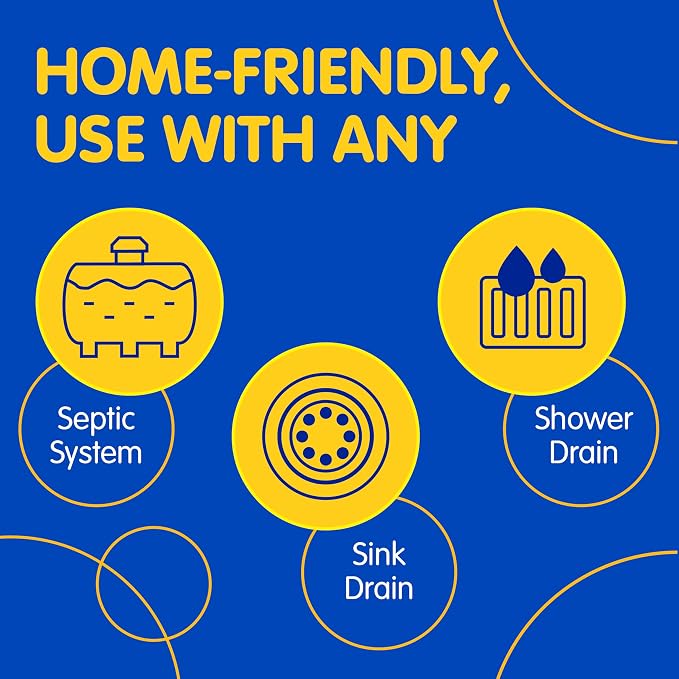 COMPAC HOME Plink Advanced Drain Cleaner & Deodorizer - Hard Water Scale Removal Technology with Fresh Lemon Scent, Family Size Bulk Pack for Kitchen Sinks & Garbage Disposals, 24 Tablets