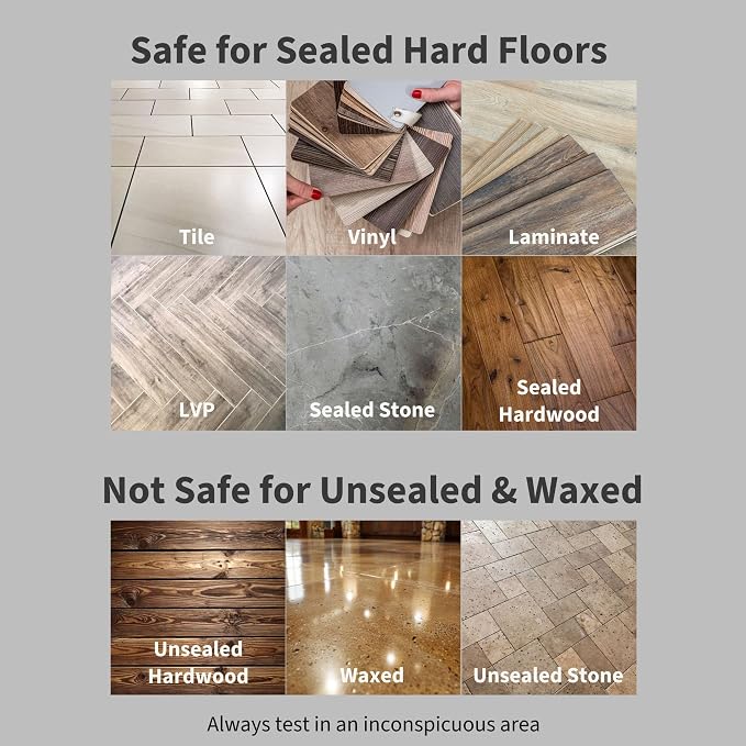 Lapew Wild Honey Scented Mop Soap - Luxury Floor Cleaner Concentrate for Mopping Tile, Laminate, Vinyl & Hardwood | Streak-Free, Low-Foam | 36 oz