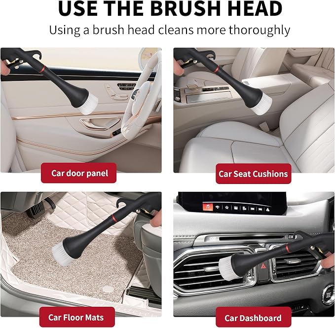 car Cleaning air Blow Gun Compressor Tools Accessories auto Detailing Supplies Interior attachments blowguns 4-piece kit Set - Uses Air Compressor - Blasts Dust, Dirt & Grime Fast