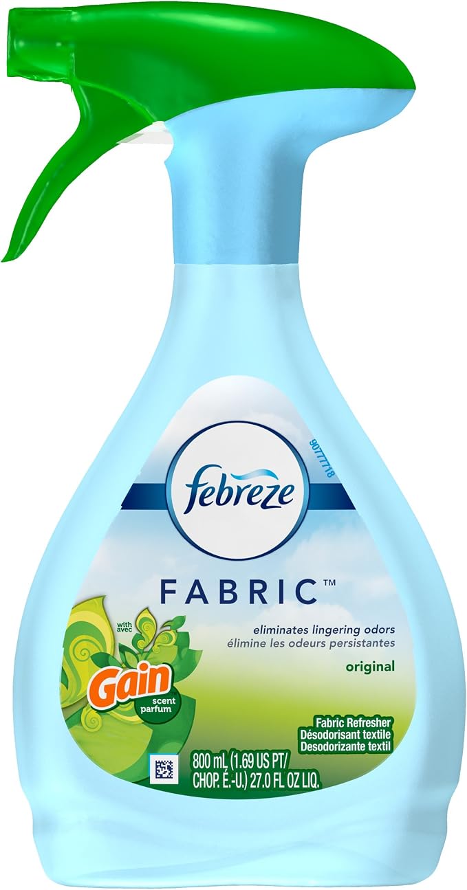Febreze With Gain Original Scent Fabric Refresher, 27 oz