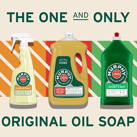 Murphy Oil Soap Hardwood Floors and Wood Cleaner Refill, 2.66 L | Wood Cleaner, No-Rinse Floor Cleaner, Removes Dirt and Grease, Versatile Cleaner, Non Residue, Murphy's Floor Cleaner