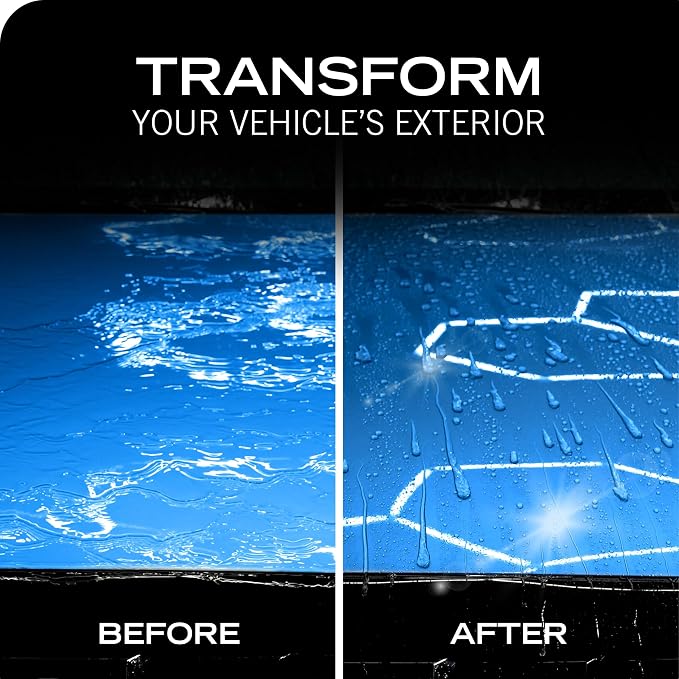 Turtle Wax Hybrid Solutions Ceramic Spray Coating, High Shine Car Wax, Offers Durable Paint Protection, Extreme Water Beading Action, Safe for Glass, Wheels, Trim and More, 16 oz (Pack of 2)