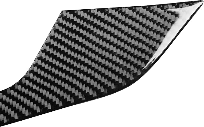 Real Carbon Fiber Trim for Audi Accessories | for B9 A4 S4 A5 S5 2020-2025 / RS5 2021-2025 Door Panel Strip Interior Thick Overlay Decal - A