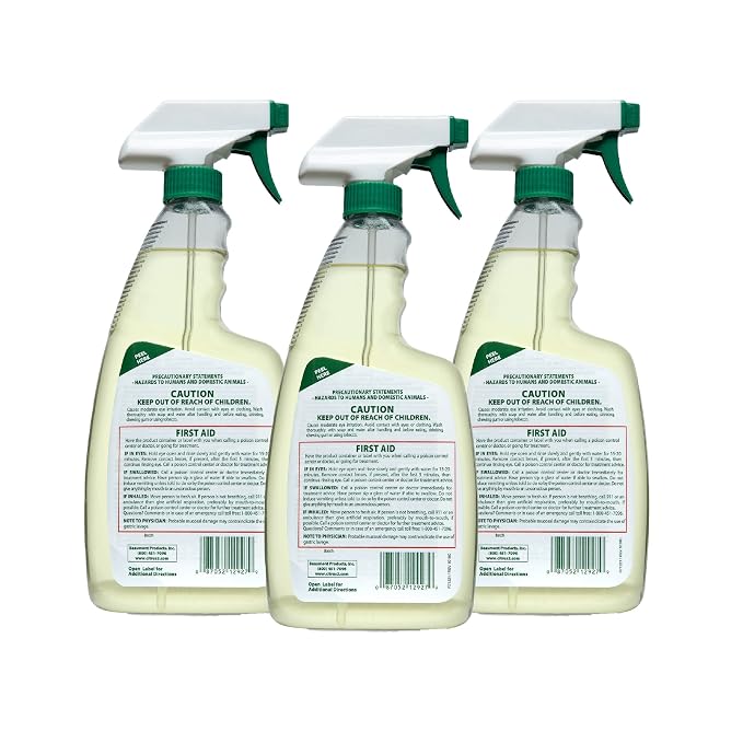 Citrus II Hospital Germicidal Deodorizing Cleaner - Fresh Citrus Scent - Disinfecting Spray Cleaner - 22 Fl Oz - Pack of 3