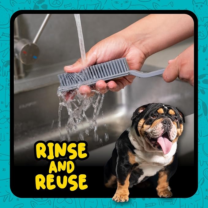 Chemical Guys, Multi-Surface Pet Hair Removal Brush for Upholstery & Carpet | Rubber bristles pull pet hair, lint and debris off seats, carpet and upholstery in cars and at home