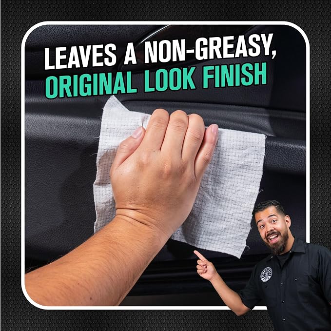 Chemical Guys, Total Interior New Car Smell Cleaner & Protect Wipes, 30 Ct | All-in-one wipes clean dashboards, vinyl, leather, fabric and glass with a new car scent, thirty per pack