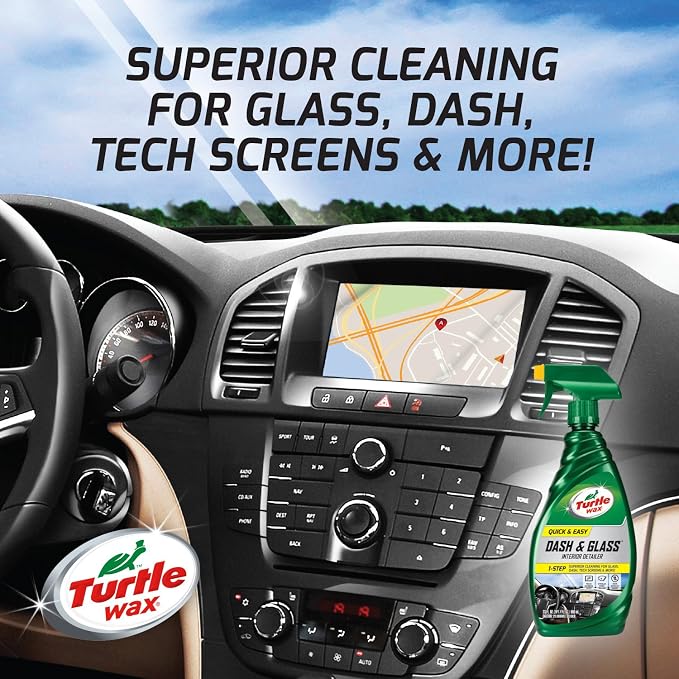 Turtle Wax T-930 Dash and Glass Protectant with Foaming Trigger - 23 fl. oz. (Pack of 2)